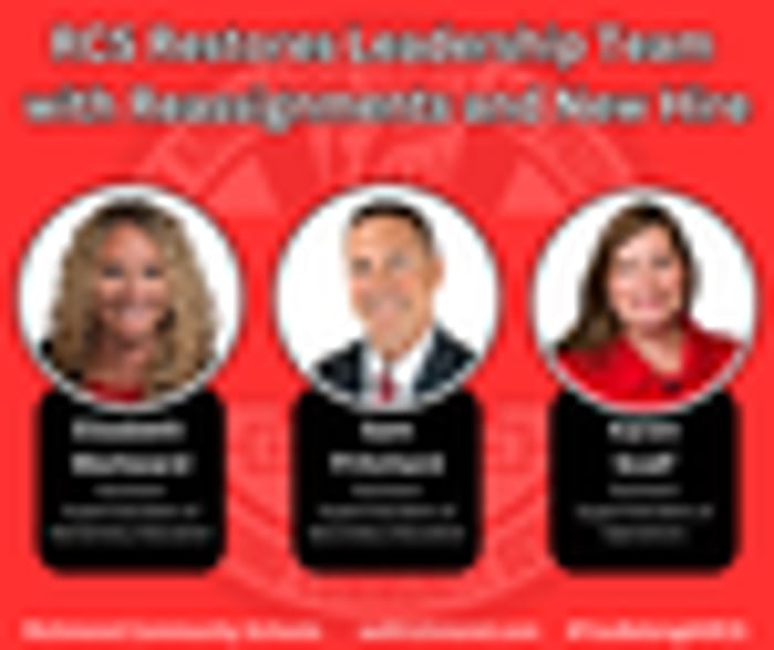 Image for RCS Restores Leadership Team with Reassignments and New Hire