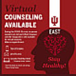 Image for Q&A: IU East’s director of Behavioral Health provides tips for mental health, Virtual Counseling for...