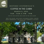 Image for Coffee in the Cabin, March 8, 7-9AM or 7-9PM