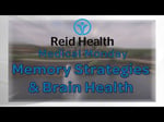 Image for Medical Monday 12/12/2022 Memory Strategies and Brain Health