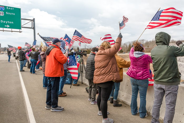 Image for Flags on the Overpass
