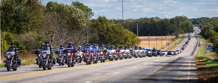 Image for Funeral Procession for K9 Officer Seara Burton