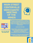 Image for JULY- Main Street Centerville Meeting of the Minds