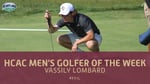 Image for Vassily Lombard named Golfer of the Week