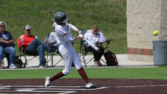 Image for Softball splits at Berea