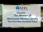 Image for The Women of Morrisson-Reeves Library:  The First One Hundred Years