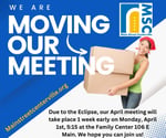 Image for April meeting is April 1