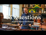 Image for 35 Questions with a Music Professor