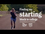Image for Finding my starting block as a college student athlete