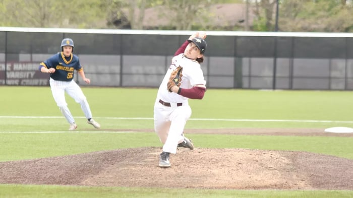 Image for Baseball splits with Franklin
