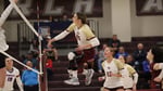 Image for Volleyball hits .274 in three-set win