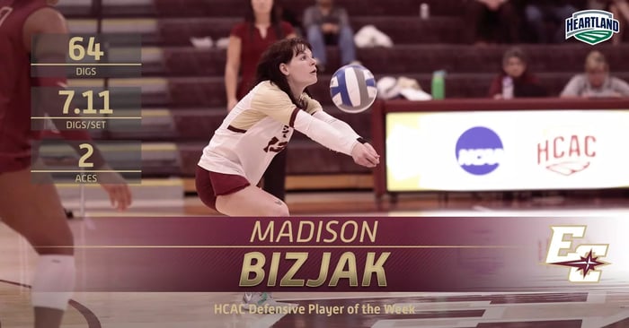 Image for Bizjak named Defensive Player of the Week