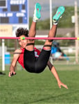 Image for 'I know I can': Richmond senior Gunner Kovach has his eyes set on school high jump record