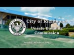 Image for City of Richmond Unsafe Building Committee Meeting of March 19, 2024