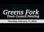 Image for Greensfork Town Council Meeting of February 13, 2025