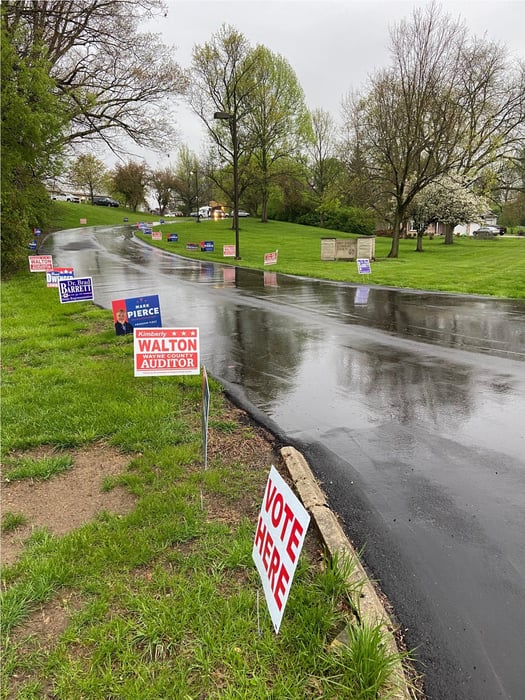 Image for Paper ballots 'simple and easy to do' for primary voters