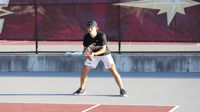 Image for Men's tennis continues spring play
