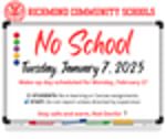 Image for No School - Tuesday, January 7, 2025