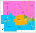 Image for Wayne County commissioners vote 2-1 to leave council district map as is