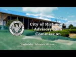 Image for City of Richmond Advisory Plan Commission Meeting of February 28, 2024