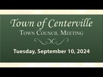 Image for Centerville Town Council Meeting September 10, 2024
