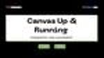 Image for Canvas is Up and Running!