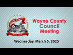 Image for Wayne County Council Meeting March 5, 2025