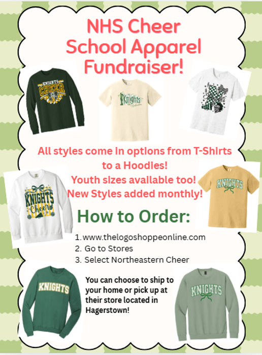 Image for Support your NHS Cheerleaders and get new gear for game days! Order yo...