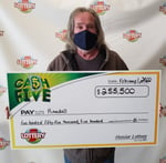 Image for Cambridge City man collects $255,500 CA$H 5 lottery prize