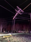 Image for Photos of this mornings outage on West Eaton Pike. Line crews still working to restore power to appr...
