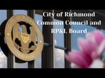 Image for City of Richmond Common Council and RP&L Board of August 4, 2025