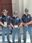 Image for Troopers who patrol Wayne County honored by Indiana State Police