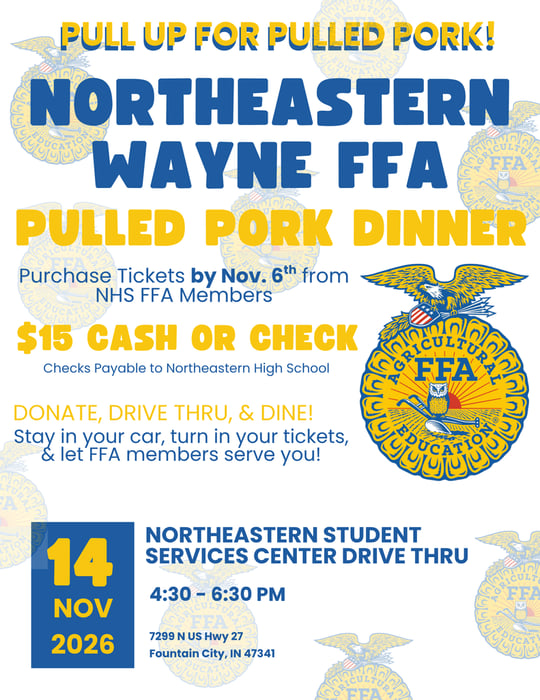 Image for FFA Pulled Pork Dinner