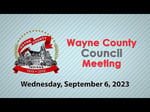 Image for Wayne County Council Meeting of September 6, 2023