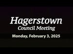 Image for Hagerstown Town Coucil Meeting of February 3, 2025