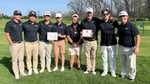Image for Men's golf wins in Kalamazoo