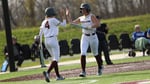 Image for Softball splits at Manchester