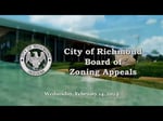 Image for City of Richmond Board of Zoning Appeals of February 14, 2024