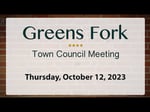 Image for Greensfork Town Council October  10, 2023