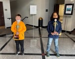 Image for District spelling bee winners recognized at RCS Board of Trustees meeting