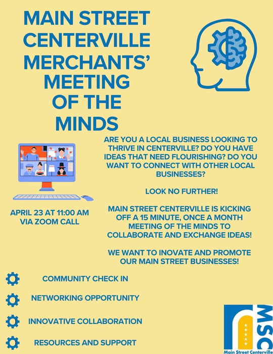 Image for Centerville Main Street Meeting of the Minds