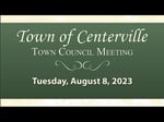Image for Centerville Town Council Meeting of August 8, 2023