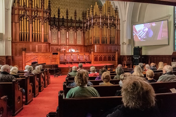 Image for Fred Chatfield on Organ