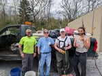 Image for Volunteers clear 360 pounds of trash from city park