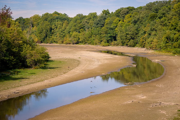 Image for Low Water at Middlefork Reservoir