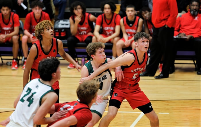 Image for Richmond boys basketball falls to Pendleton Heights in sectional opener but takes 'big step forward'