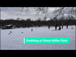 Image for Sledding at Glen Miller Park  011125