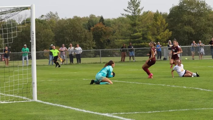 Image for Hurey collects 18 saves in shutout against MSJ