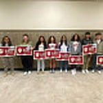 Image for First Bank Richmond celebrates IU Day with $10,000 matching gift for IU East