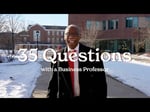 Image for 35 Questions with a Business Professor